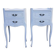 Renovated pair of bedside tables
