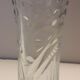 Vase en verre transparent