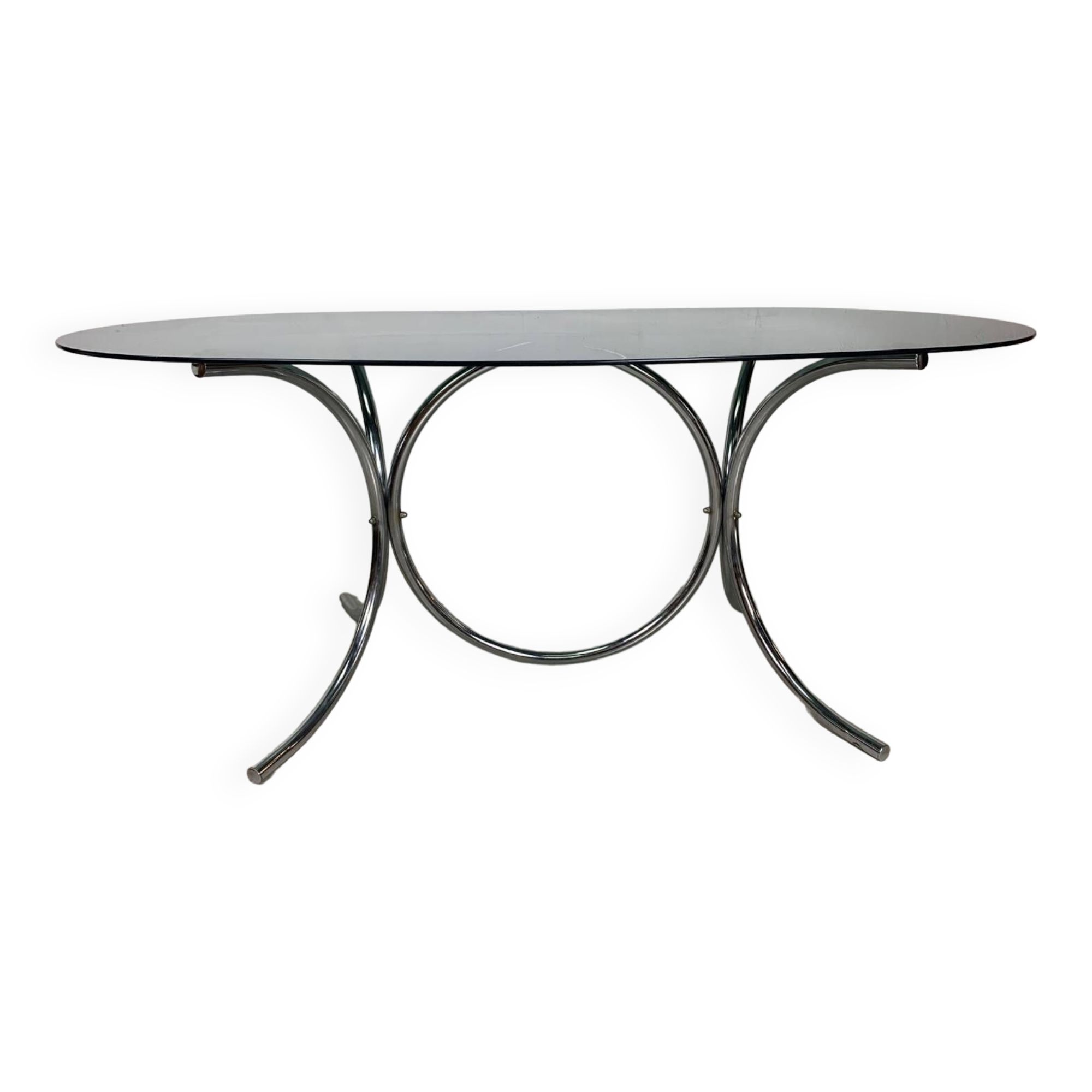 Glass steel table