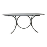 Glass steel table