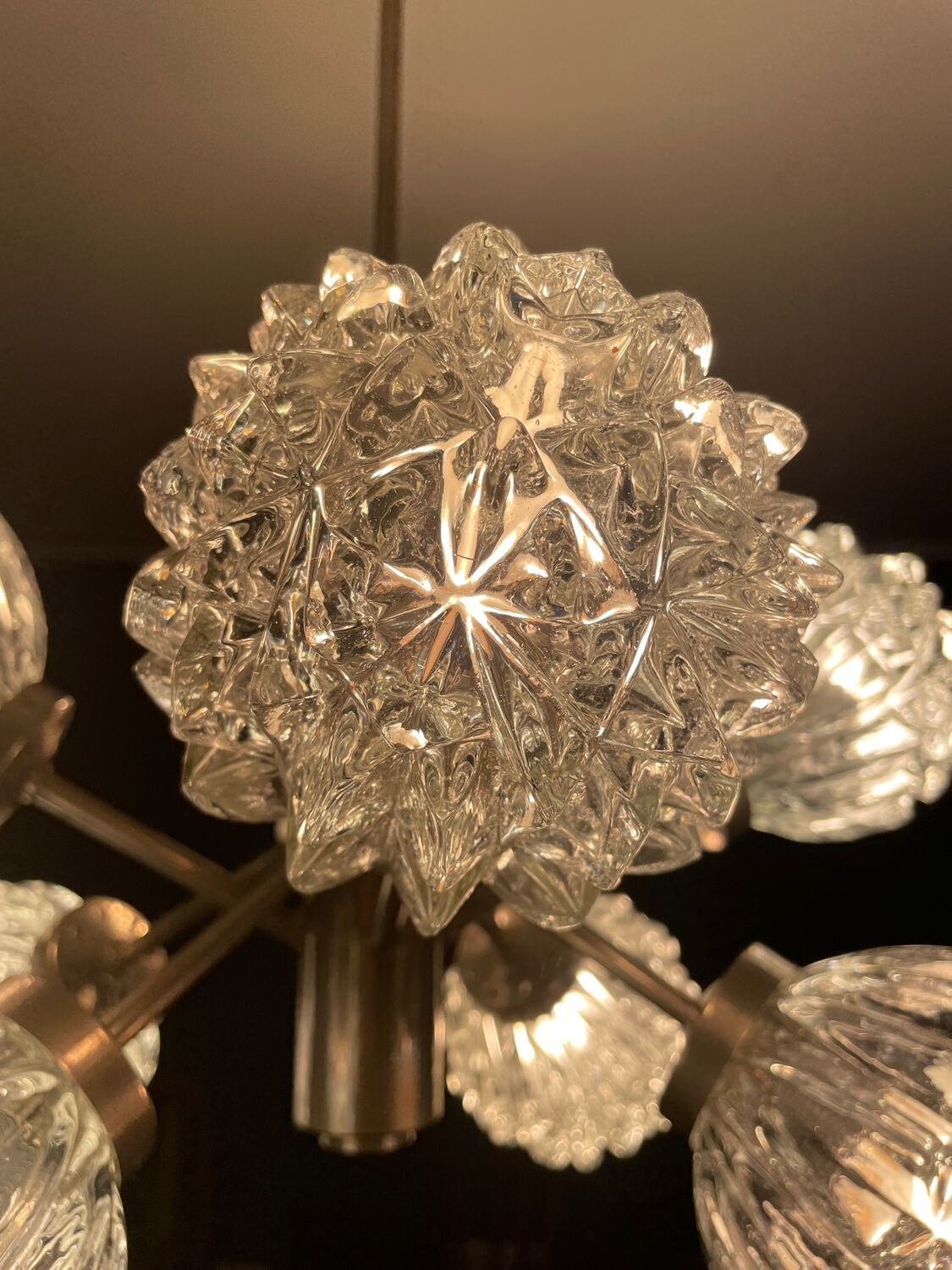 Lustre Space Age Sputnik vintage Richard Essig 1960