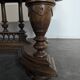 Renaissance-style table in solid walnut