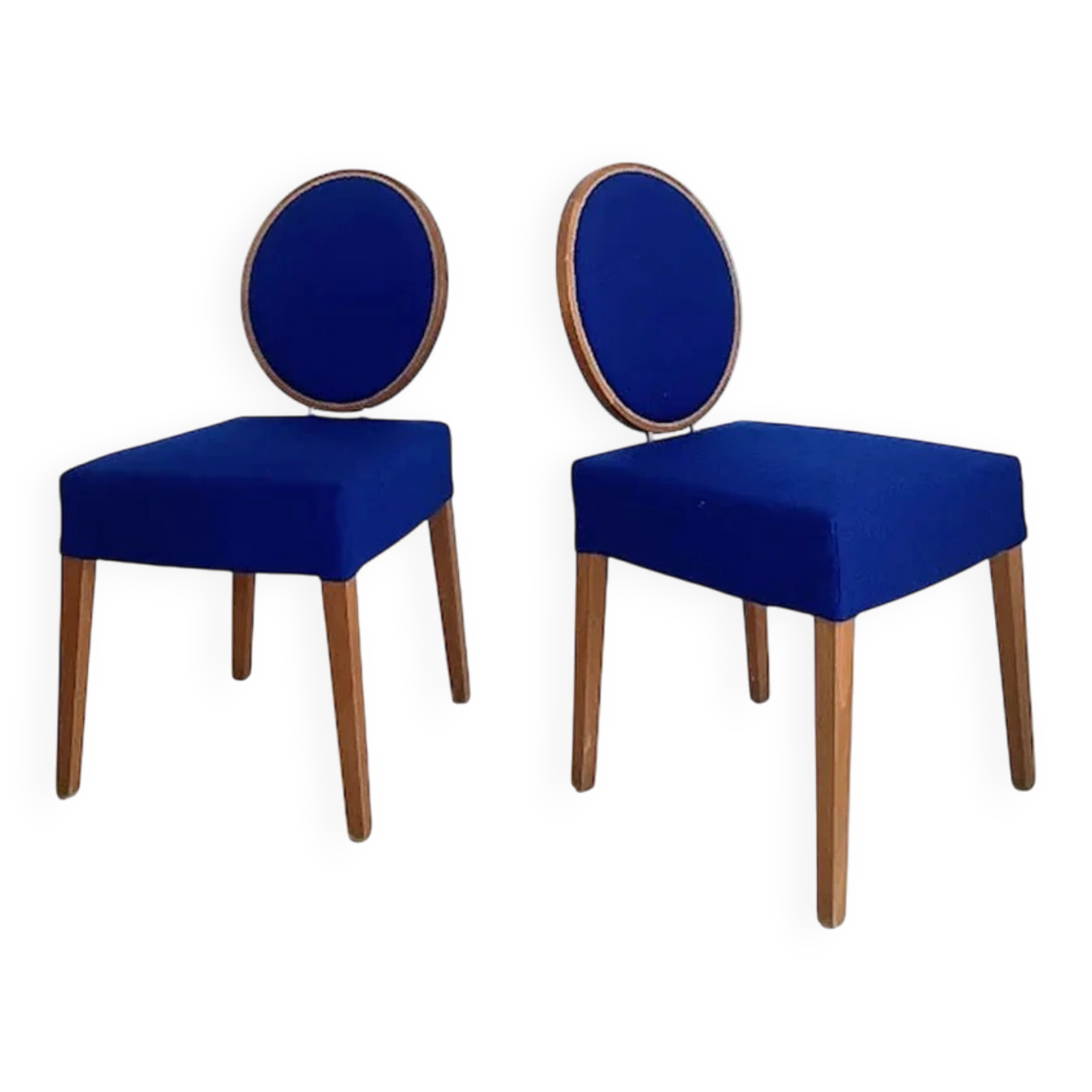 Pair of postmodern Italian chairs from the 1990s.