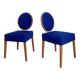 Pair of postmodern Italian chairs from the 1990s.