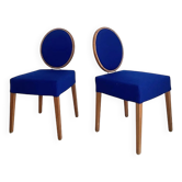 Pair of postmodern Italian chairs from the 1990s.