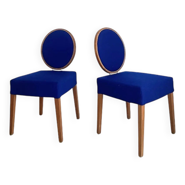 Pair of postmodern Italian chairs from the 1990s.