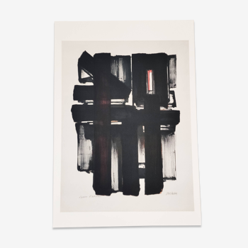 Poster Pierre Soulages