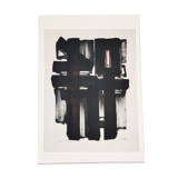 Poster Pierre Soulages