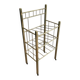 Brass magazine rack