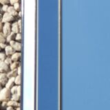 Vintage mirror deknudt with 70's parecloses