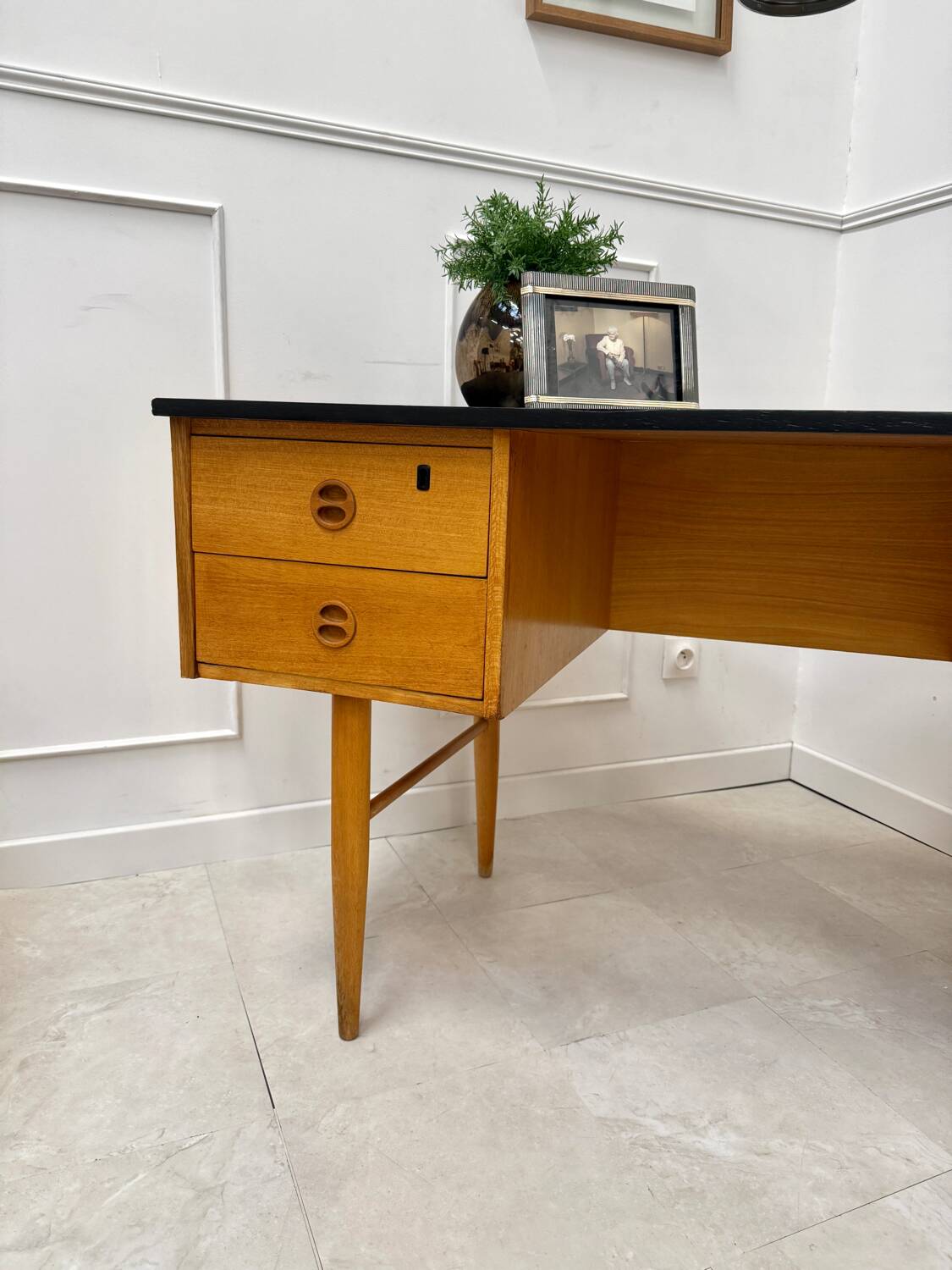 Vintage Scandinavian style desk
