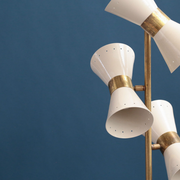 3 cones butterfly floor lamp