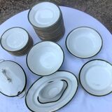 Service de table porcelaine de Limoges