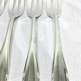 WMF – 12 fourchettes à gâteaux en métal argenté