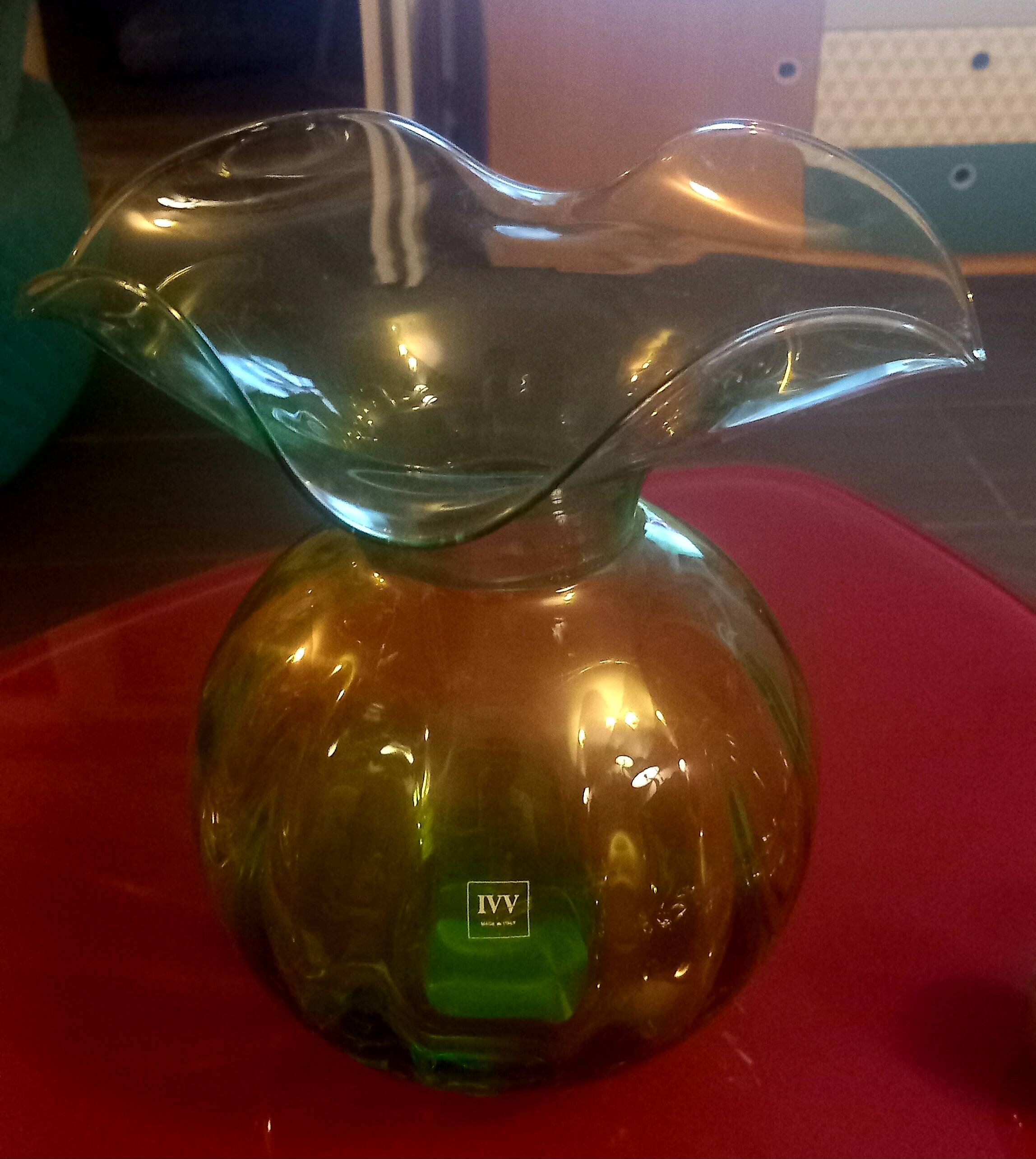 Murano vase by Maison IVV