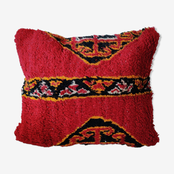 Coussin marocain berbere rouge 40x50 cm