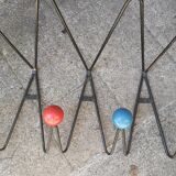 Wall coat rack