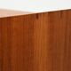 Small Scandinavian teak chest of drawers from the 1950s