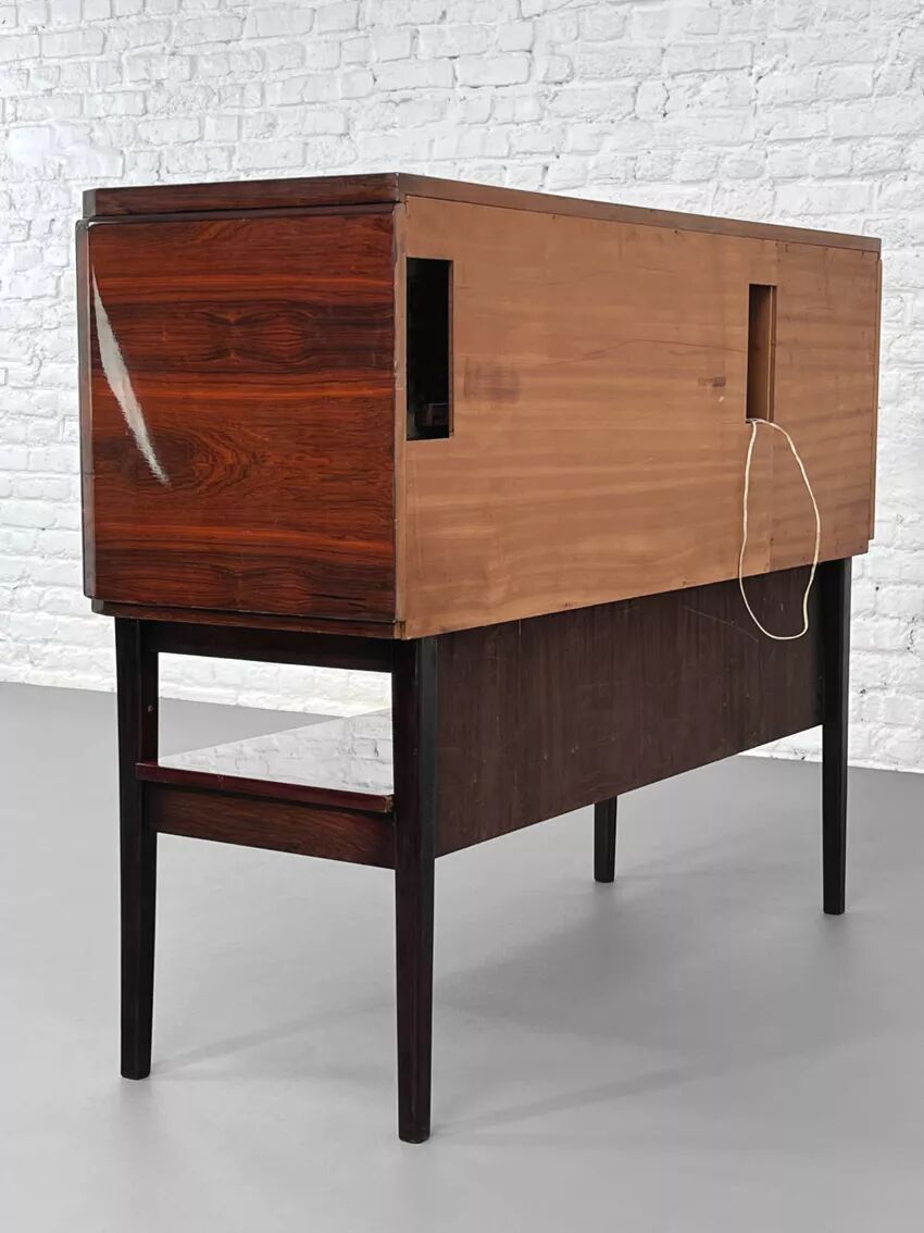 Rosewood bar cabinet from the 50s and 60s