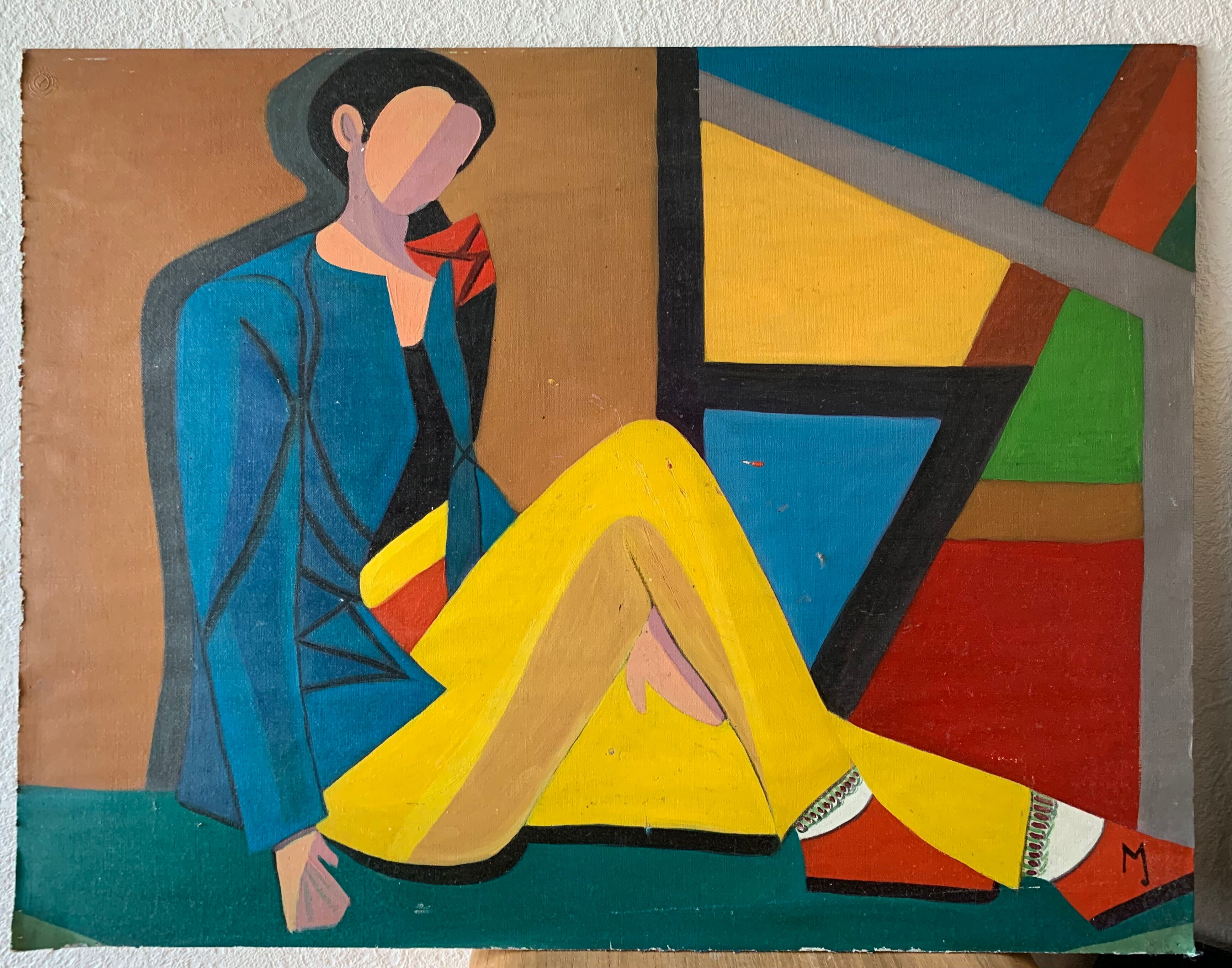 Oil on panel