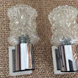 Pair of vintage wall lamps