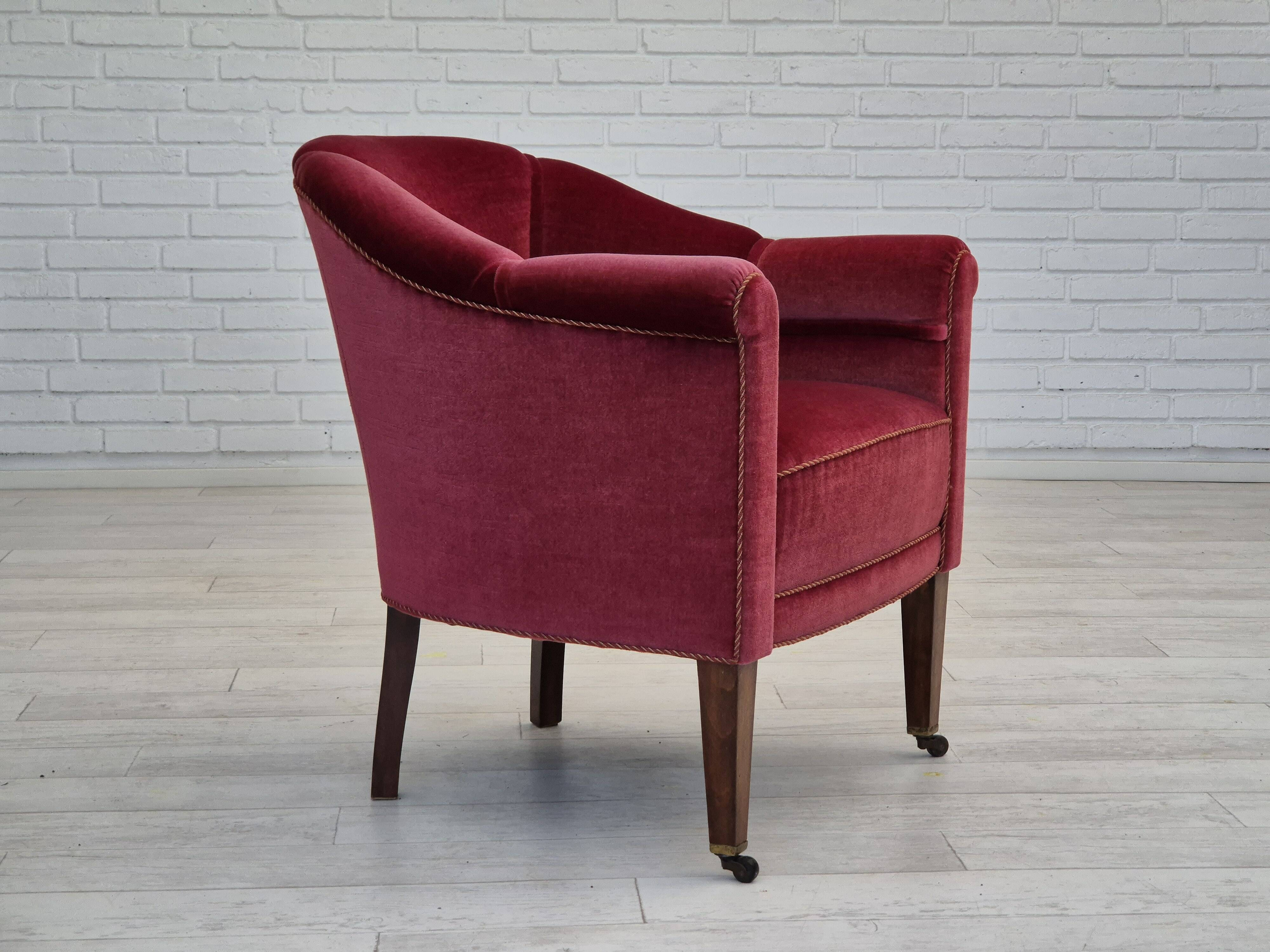 1950s, Danish lounge chair