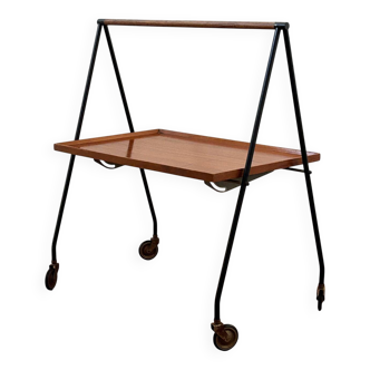 Folding Scandinavian dessert trolley