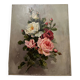 Huile sur toile « les roses »