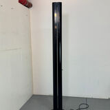 Italian iconic black Artemide Megaron uplighter floor lamp 1980s