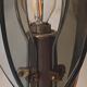 Smoked Glass and Brass Applique / Wall Light by Gino Paroldo