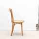 Thonet style heart bistro chair in beech