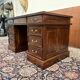 Bureau anglais classique avec cuir vert