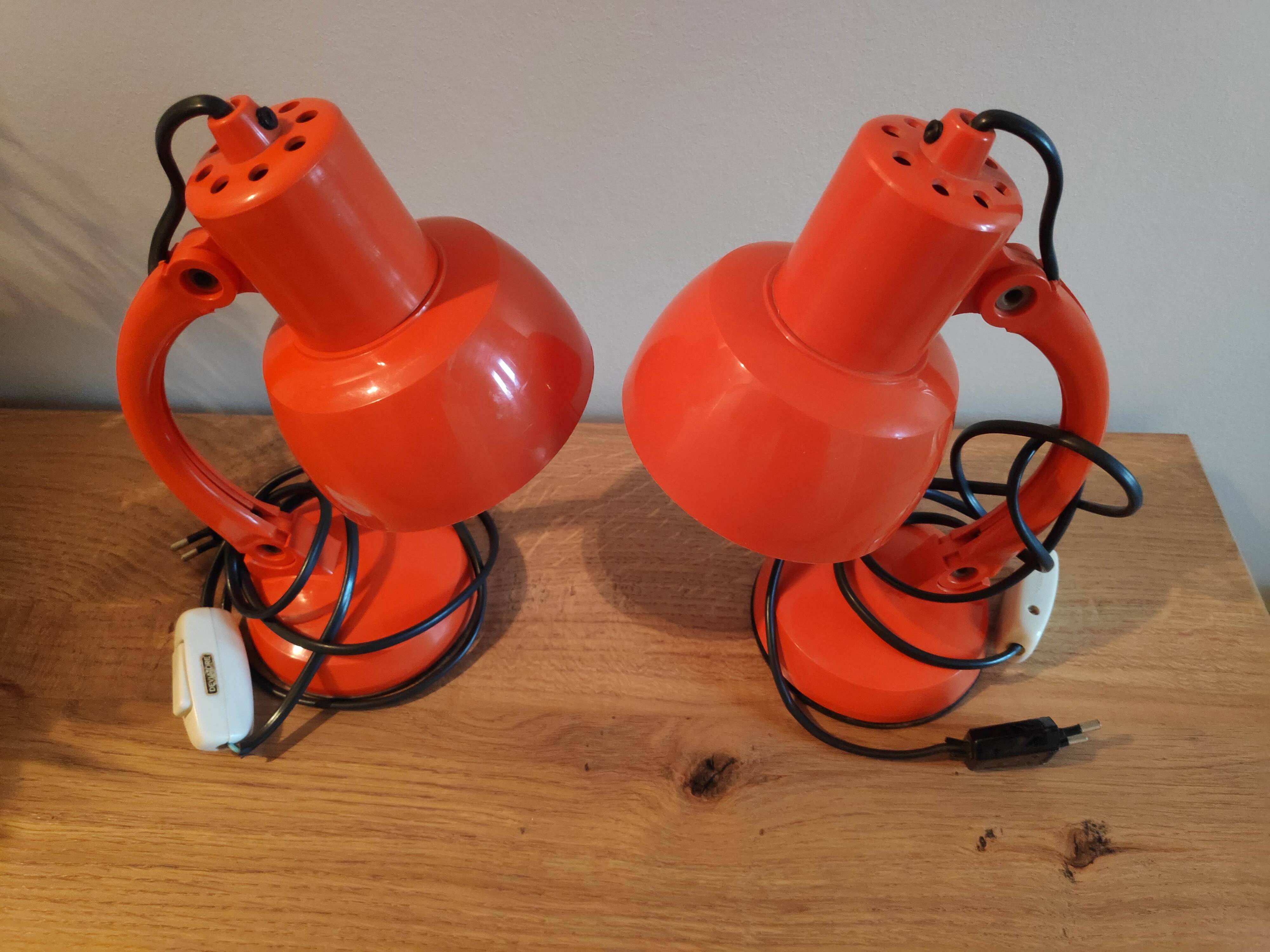 Paire de lampes de bureau, années 70