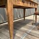3-drawer farmhouse table