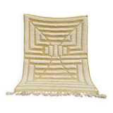 Handmade traditional Moroccan wool Berber rug 150 x 250 cm