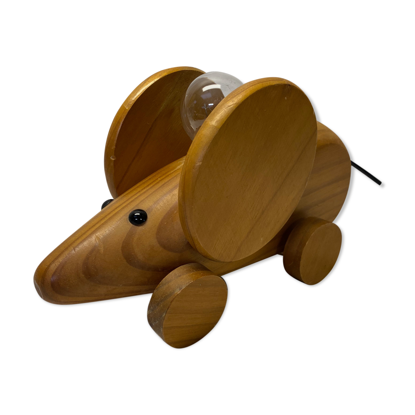 Lamp child mouse wood