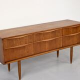Vintage 'Austinsuite' Teak Dressing Table /Drawers/ Sideboard. Delivery. Midcentury/ Danish Style.