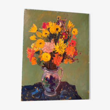 Tableau bouquet de fleurs