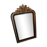 Old gilded mirror Napoleon III style