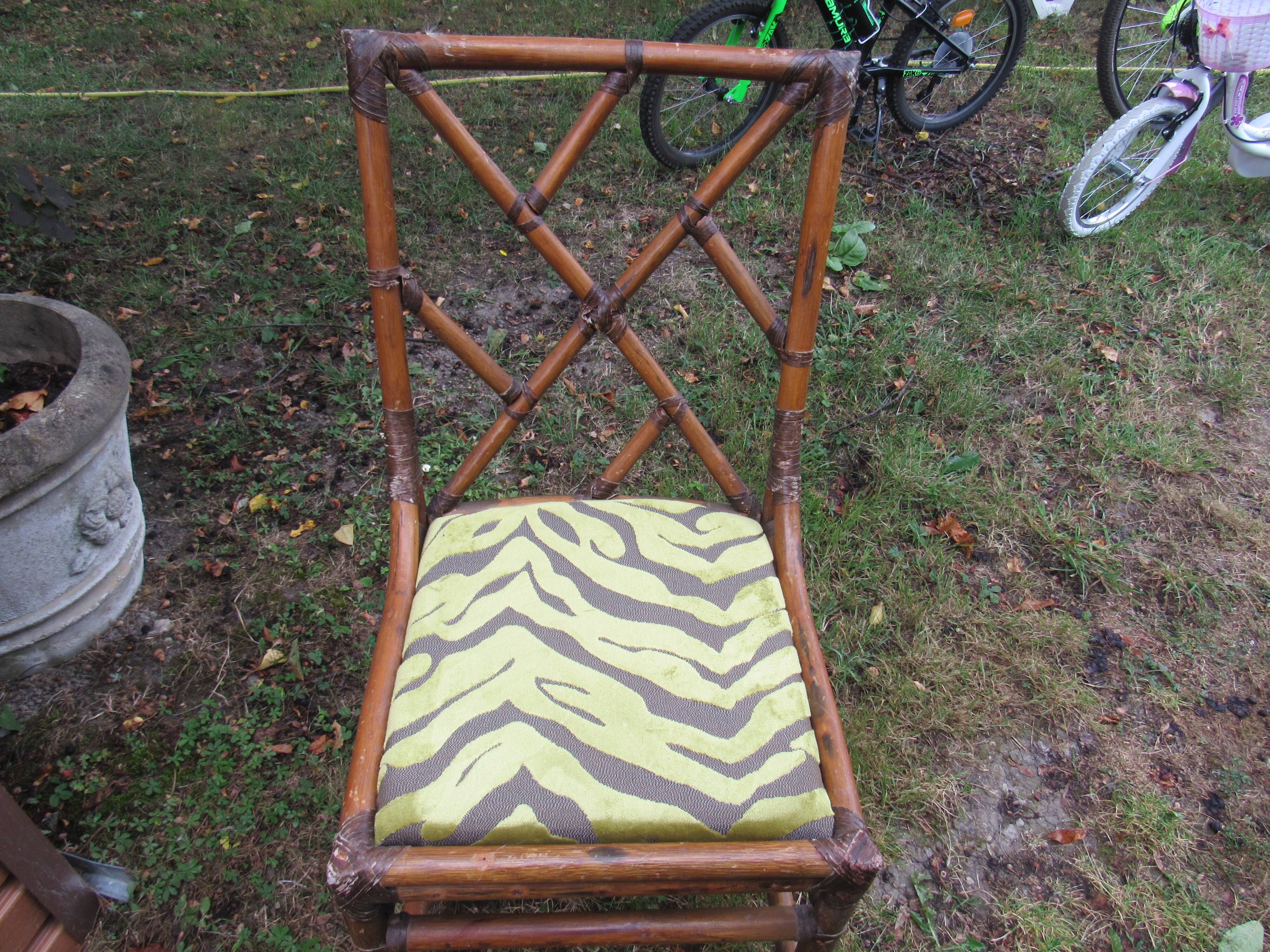 4 rattan chairs