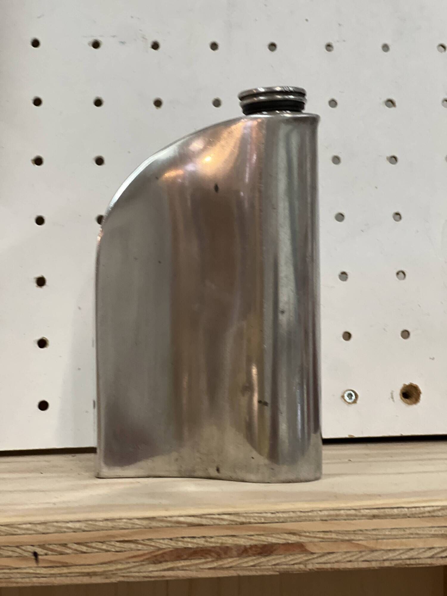 Silver-plated flask - Chris Middleton - The Tormore