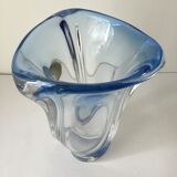 Crystal vase Val St Lambert