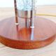 Vintage stainless steel floor lamp
