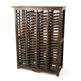 Solid wood filing cabinet