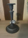 Shabby chic patinated candlestick