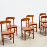 Set of six dining chairs by Rainer Daumiller