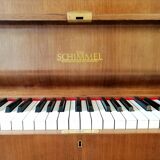 Piano Schimmel àlampe 1968 Braunschweig avec banquette