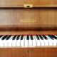 Piano Schimmel àlampe 1968 Braunschweig avec banquette