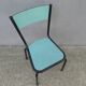 6 chaises en formica vert mint design vintage