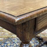 19th century oak side table